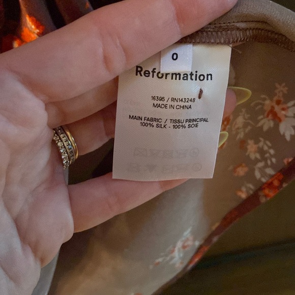 Reformation Livie Silk Dress - Picture 6 of 7